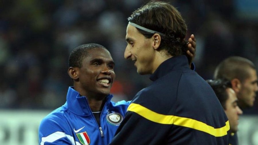 Eto’o kujton kalimin tek Interi dhe ‘thumbon’ Ibrahimovic-in, Materazzi qesh me gjithë shpirt