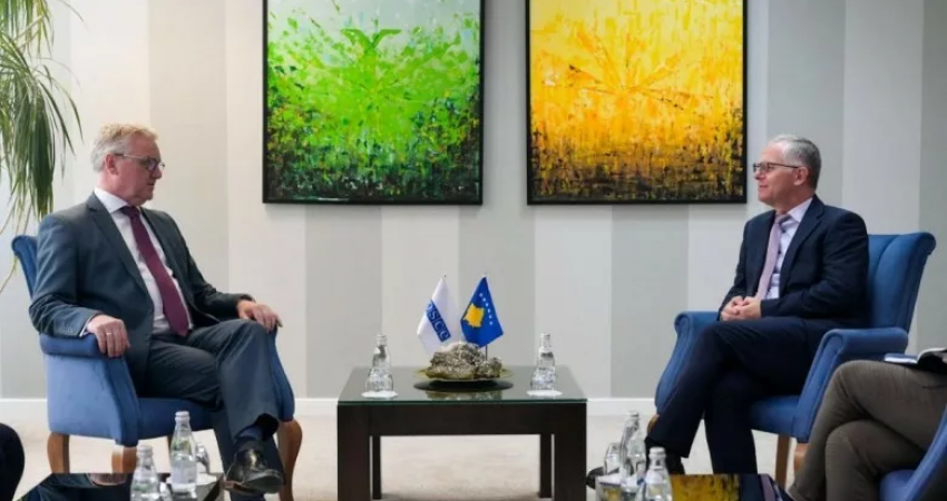 Bislimi takon shefin e ri të OSBE-së në Kosovë, temë edhe rritja ekonomike