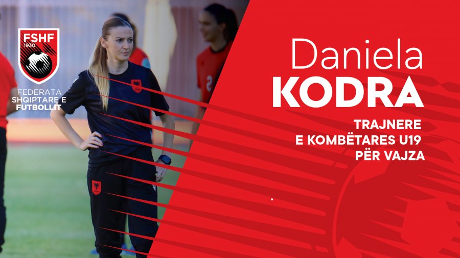 Daniela Kodra emërohet trajnere e ekipit kombëtar U-19 të vajzave