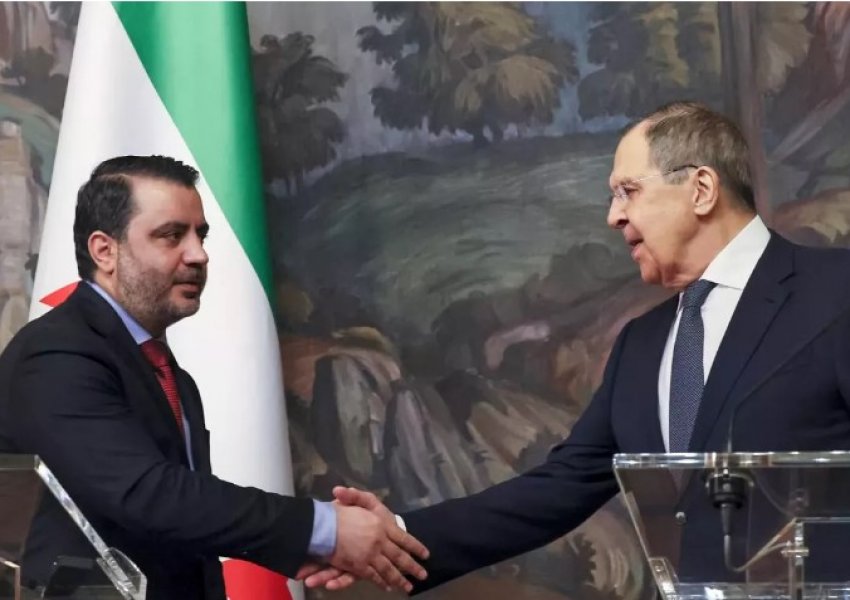 Siria dëshiron që Rusia të jetë 'në krahun tonë', thotë ministri i jashtëm Asaad al-Shibani në Moskë