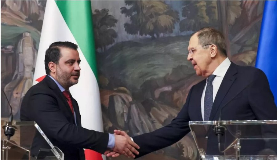 Siria dëshiron që Rusia të jetë 'në krahun tonë', thotë ministri i jashtëm Asaad al-Shibani në Moskë