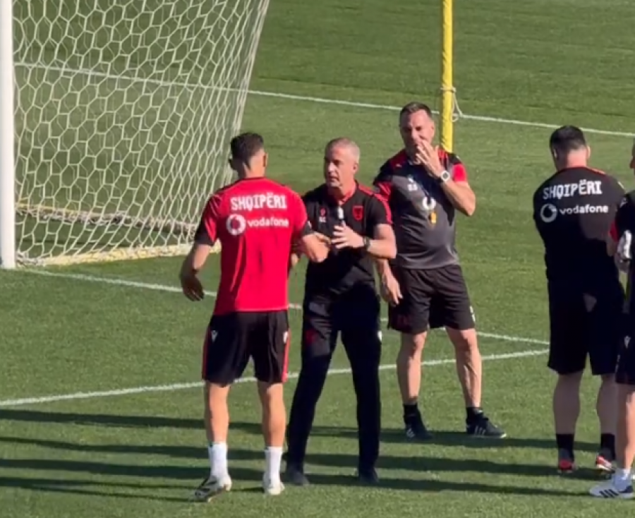 VIDEO/ Shihni si pritet Kristjan Asllani në Kombëtare pas zhgënjimit me Interin në finalen e Championsit