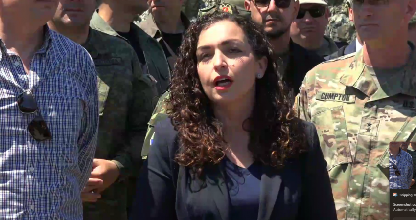 Presidentja Osmani: “Defender Europe 2025”, dëshmi e aleancës së palëkundur mes SHBA-së dhe Kosovës
