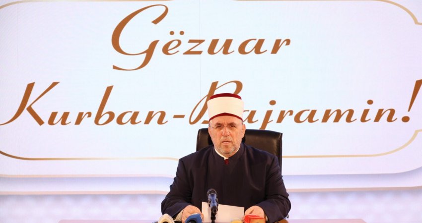 Urimi i Myftiut Tërnava për Bajram: Populli ynë ka ngritur themelet e ekzistencës mbi vlerat e sakrificës