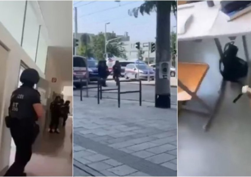 Të shtëna, panik dhe kaos – pamje të sulmit me armë në shkollën austriake që la dhjetë të vdekur