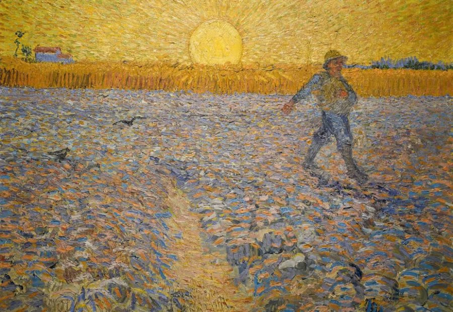 Çfarë na tregon 'Mbjellësi', piktura me diell e van Gogh-ut për mesazhin e Papa Leonit