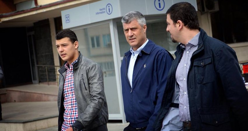 Djali i Hashim Thaçit në mbështetje të Memli Krasniqit edhe për një mandat si kryetar i PDK-së