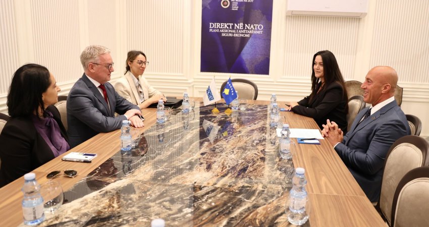 Haradinaj për shefin e ri të OSBE-së: Ia kërkova mbështetjen për vendin tonë
