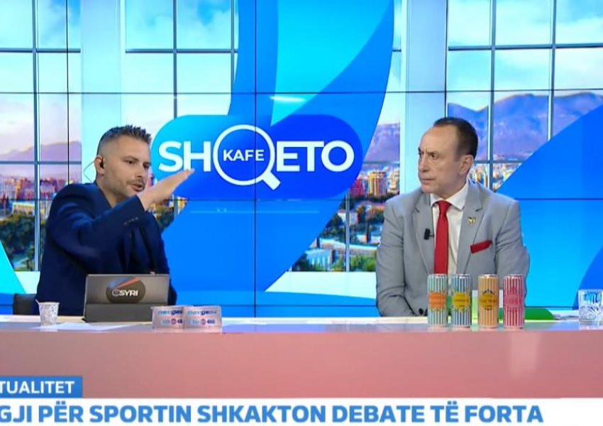 Presidenti i KOKSH/ Fidel Ylli në ‘Kafe Shqeto’: Parlamenti bën mirë t’i votojë ligjet për Sportin