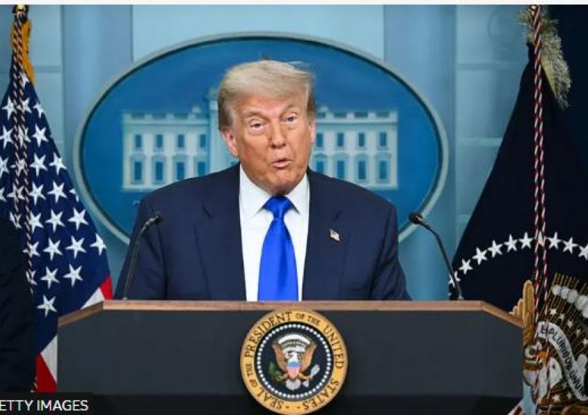 Trump: Kosova e Serbia po shkonin drejt luftës, u thashë se nëse ndodh s’ka më tregti me SHBA-në