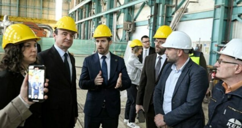 Kurti thotë se po bëhet modernizimi i turbinave në Termocentralin “Kosova B” me ekspertë të kompanisë amerikane