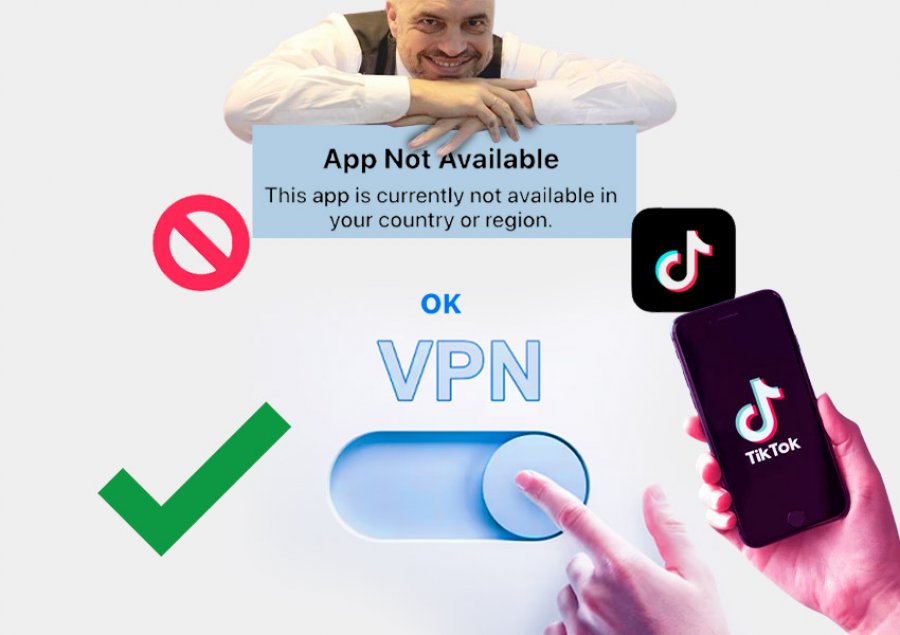 Si të anashkaloni bllokimin e TikTok-ut në Shqipëri