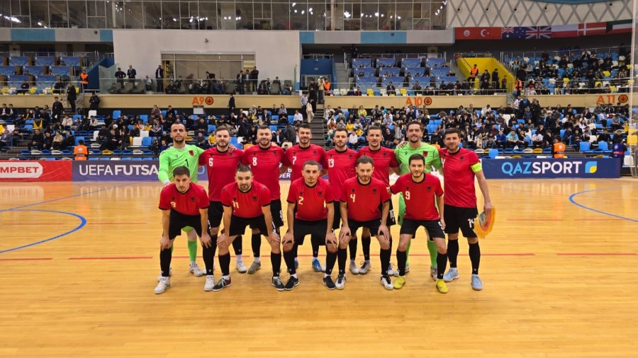 Futsal Euro 2026/ Shqipëria mposhtet nga Kazakistanit