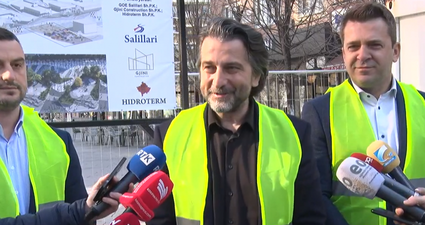 Rama pas nisjes së punimeve në sheshin “Xhorxh Bush”: Do të transformohet kryeqyteti
