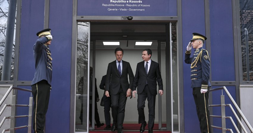 Rutte: Serbia duhet të mbajë përgjegjësi për Banjskën