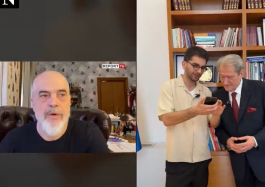 Biseda e pazakontë e Burim Pacollit me Sali Berishën për mbylljen e TikTok nga Rama