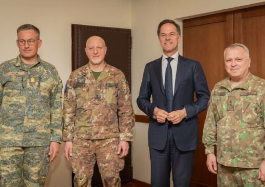 Para se të niset për Kosovë, Rutte qëndron në EUFOR: Plotësisht i përgatitur për të mbajtur një mjedis të sigurt