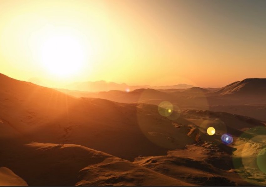 Uji në Mars shfaqet në periudha të caktuara