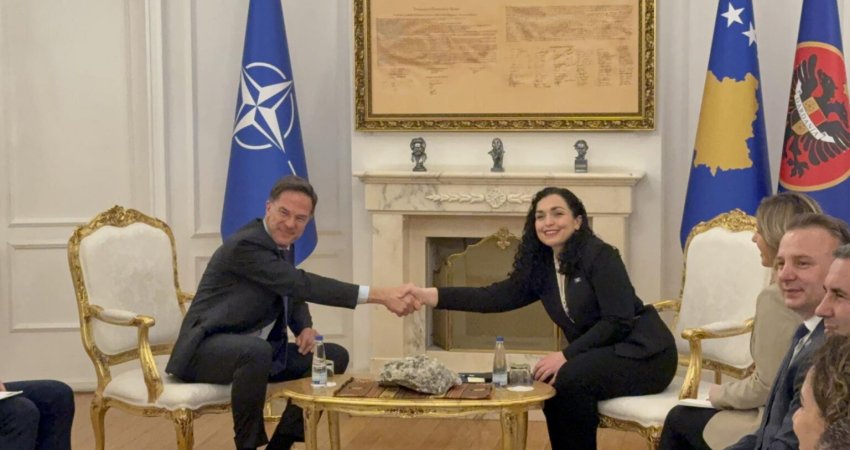 Shefi i NATO-s arrin në Presidencë, nis takimi me Osmanin