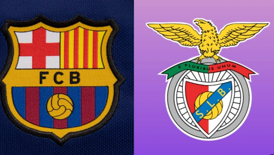 Vendoset çerekfinalisti i parë në Champions, Barcelona dhe Benfika publikojnë formacionet zyrtare