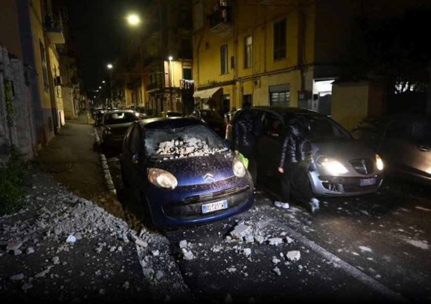 Tërmet i fortë në Napoli! Një e plagosur, dëme të shumta materiale, mbyllen shkollat
