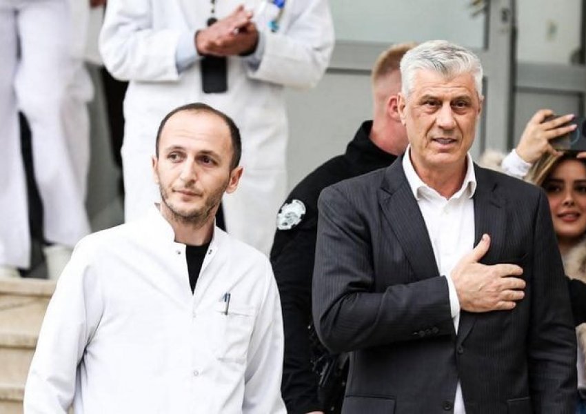 Mjeku që i qëndroi afër Thaçit: Jam krenar që vizita kaloi përmes duarve të mia