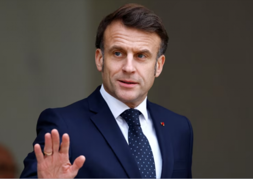 Macron: Nuk i takon Rusisë të vendosë për paqeruajtësit në Ukrainë