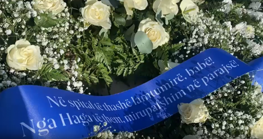 Haxhiu: Në varrim, Haxhi Thaçit i mungoi i biri, por nuk mungoi mbështetja masive e popullit