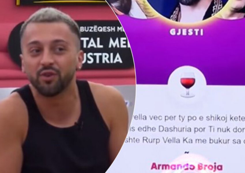 Mesazhi befasues për Gjestin nga Armando Broja, reagimi epik i banorit: Kush është?