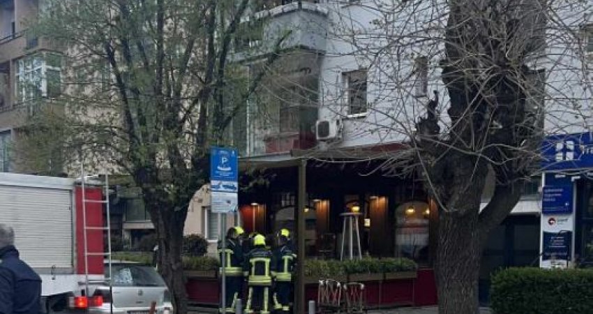 Zjarr në një lokal te “Qafa” në Prishtinë, lëndohet një person