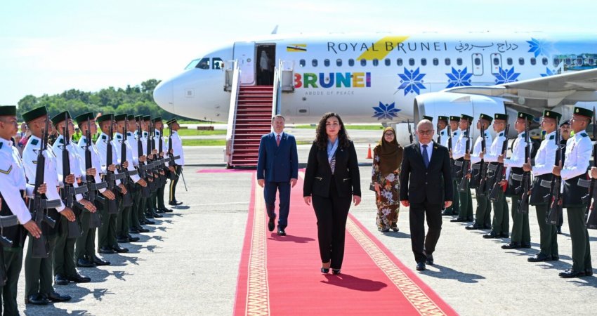 Osmani: Mirënjohëse për mikpritjen e ngrohtë dhe respektin që i bëhet Republikës së Kosovës nga shteti mik i Bruneit