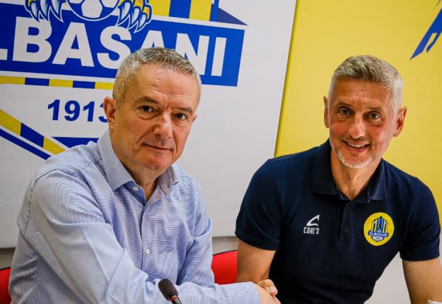 Ivan Gvozdenovic mbetet trajner i AF Elbasanit edhe për sezonin e ardhshëm