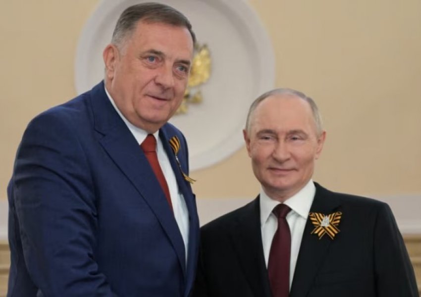 Dodik thotë se do të kërkojë nga Rusia 'mbështetje për sigurinë'