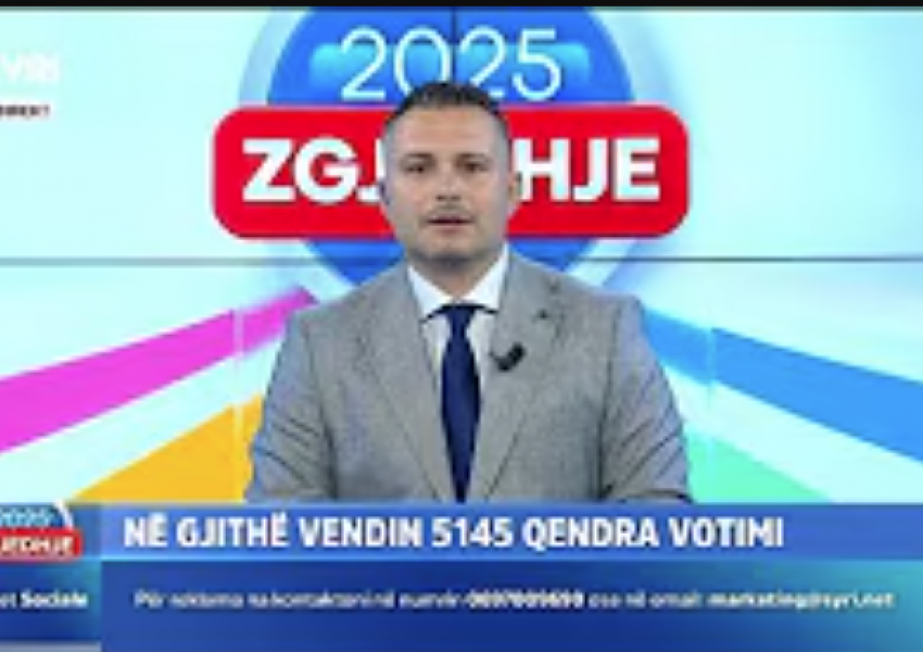 LIVE/ Zgjedhjet parlamentare 2025, SYRI TV raportim 24 orë pa ndërprerje  