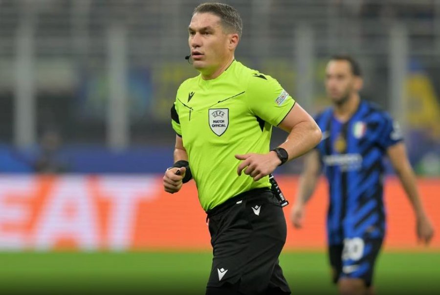 PSG–Inter, mësoni emrin e arbitrit të finales, ka gjykuar në ‘Arena Kombëtare’