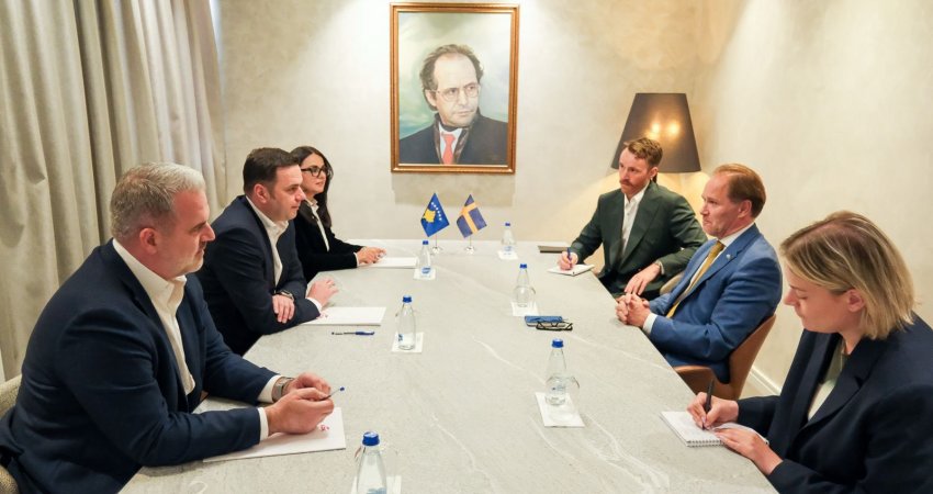 Abdixhiku takon ambasadorin suedez: Qeveria e Tranzicionit, rrugëdalja më e mirë nga kriza institucionale