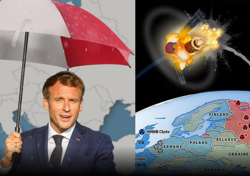 Sanksionet shkatërruese, Macron ofron ombrellë bërthamore, por çmimi është i lartë