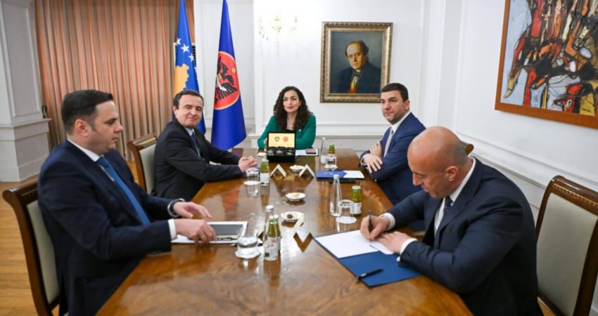 Osmani për takimin me liderët e partive: S’do të thoja që ka qenë i dështuar, kishte disponim minimal