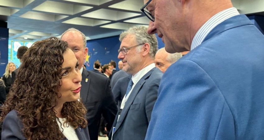 Takimi me Merz në Tiranë, Osmani: Do të punojmë për ta forcuar edhe më shumë partneritetin me Gjermaninë