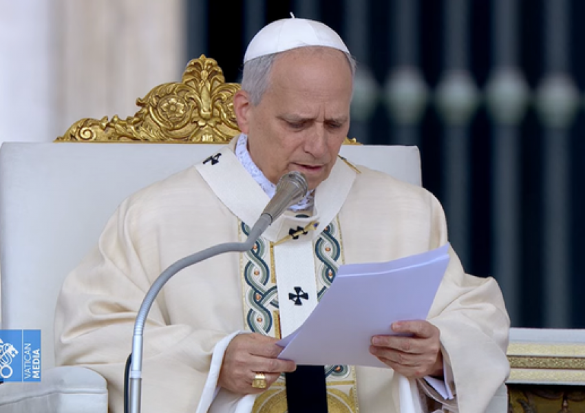 'Dashuria është unitet!' Papa Leoni XIV: Vij para jush si një vëlla që do t’ju shërbej në besimin dhe lumturinë tuaj