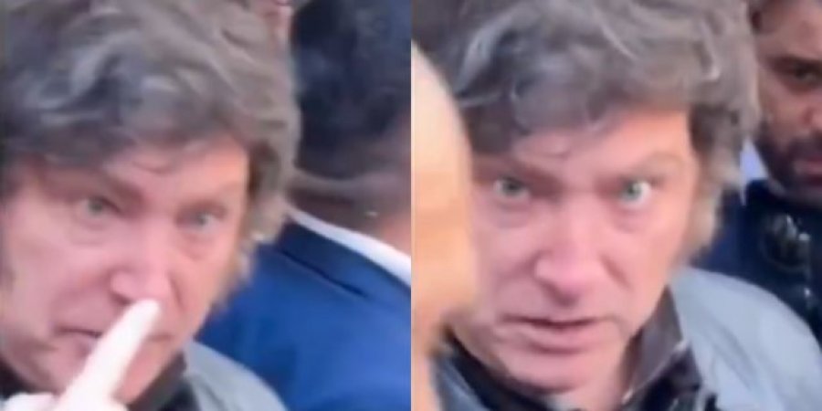 Presidenti argjentinas nervozohet me gazetarin, e akuzon se e ka goditur qëllimisht në hundë me mikrofon
