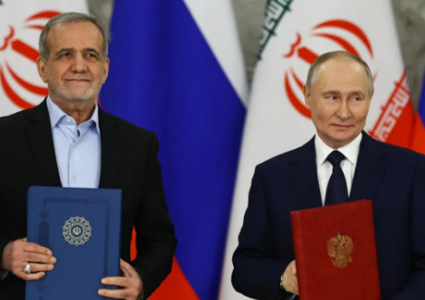 Mes sanksionesh perëndimore, Irani e Rusia forcojnë lidhjet me një pakt 20-vjeçar
