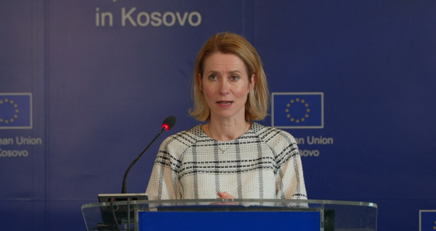 Kallas: Kemi nisur t’i heqim masat ndaj Kosovës