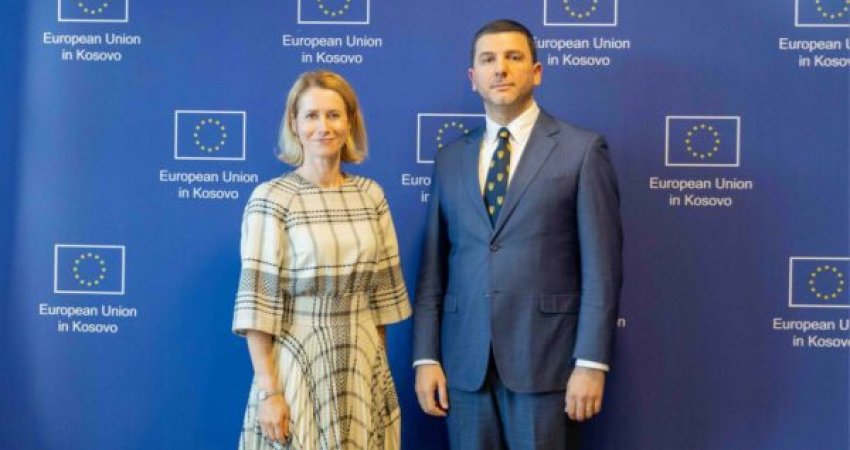 Krasniqi pas takimit me Kallas: PDK e përkushtuar për bashkëpunim të ngushtë, i kërkova të angazhohet për heqjen e masave