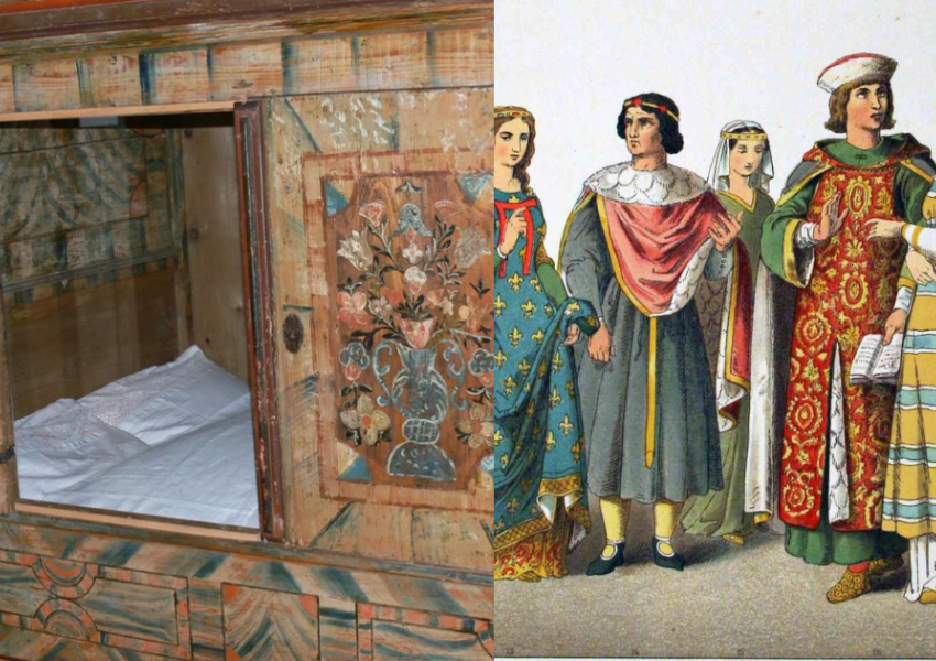 A e keni ditur që njerëzit në mesjetë flinin brenda dollapëve? Ja arsyeja