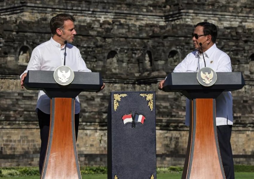Franca dhe Indonezia forcojnë lidhjet kulturore me një marrëveshje të re partneriteti gjatë vizitës së Macron