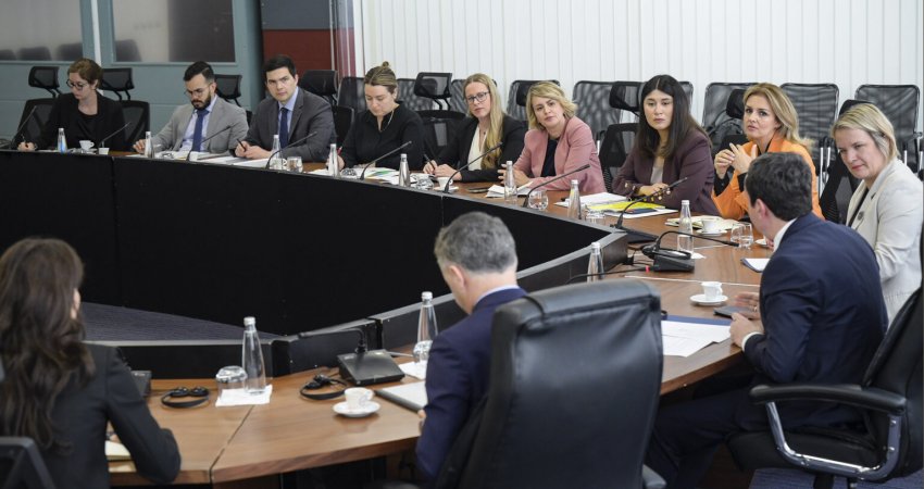 Kurti takohet me anëtarët e stafit të Kongresit amerikan