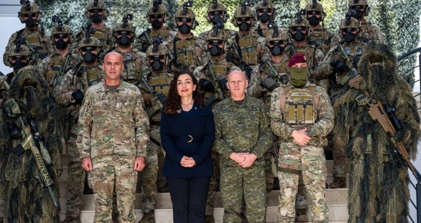 Osmani: Njësia e Operacioneve Speciale e FSK-së – gjithmonë gati, gjithmonë në shërbim të atdheut