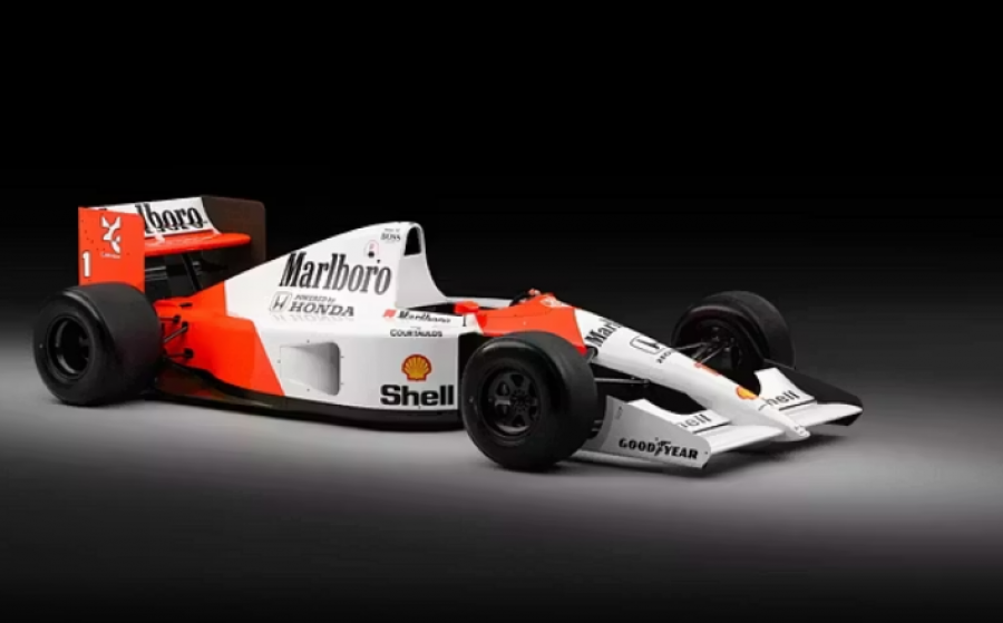 McLaren-i historik i Ayrton Senna-s në ankand: një ikonë që vlen të paktën 15 milionë dollarë