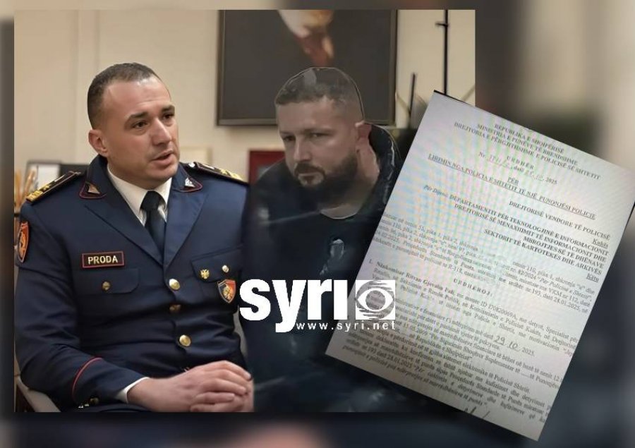 FOTO/ Arrestoi mikun e Ilir Prodës, largohet nga Policia e Shtetit ish-shefi i komisariatit numër 2 në Tiranë